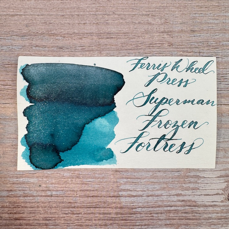 Ferris Wheel Press Superman – Frozen Fortress Bottled Ink (Special Edition)