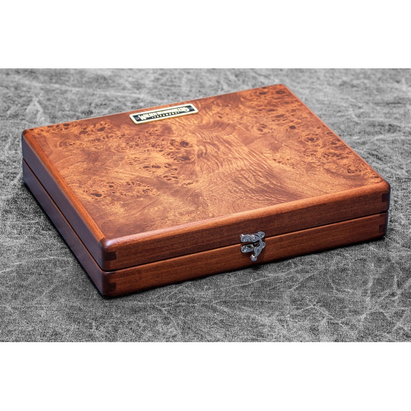Galen Leather Writing Box – Thuja Wood (Special Edition)