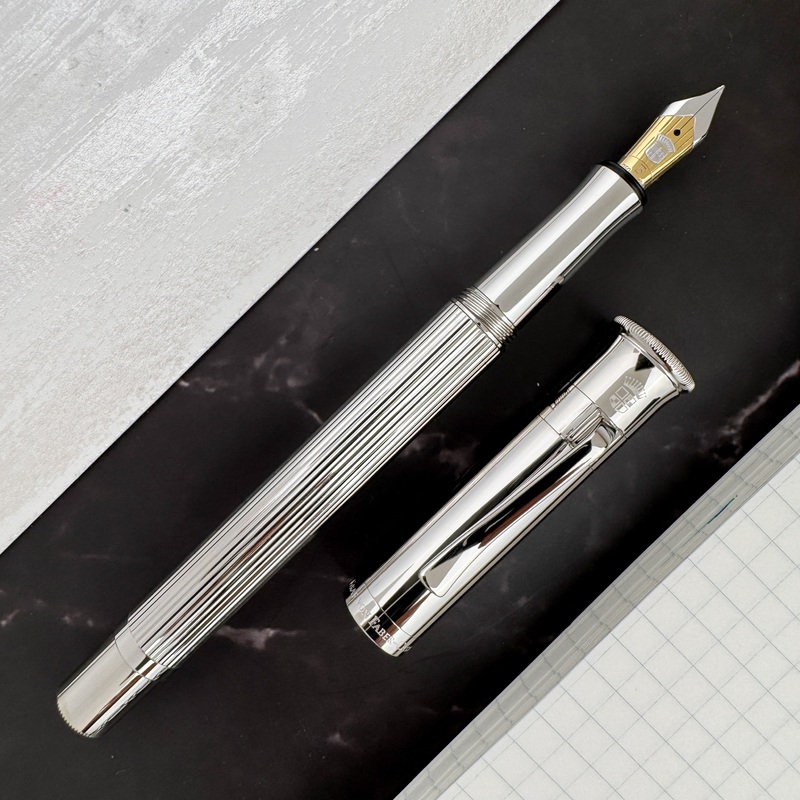 Graf von Faber-Castell Classic Fountain Pen – Platinum-Plated