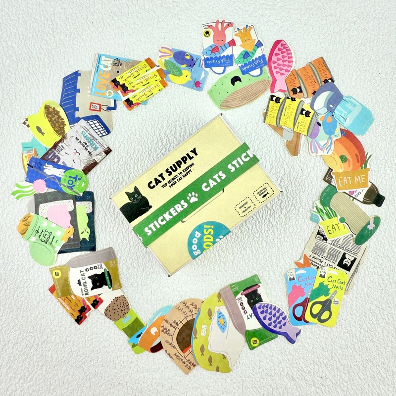 Hako Sticker Cat Supply