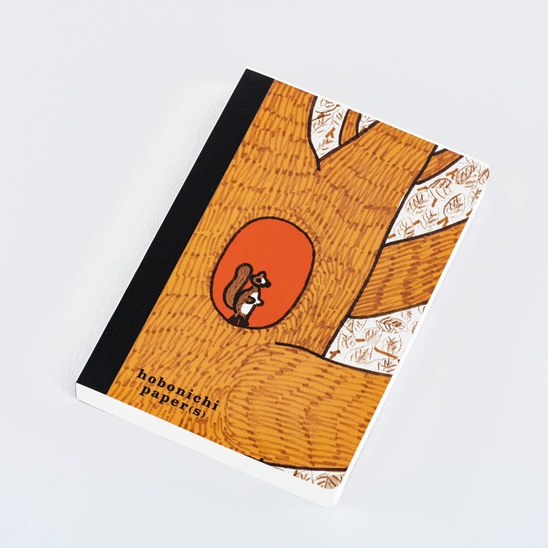 Hobonichi Paper(s) – 100%ORANGE: Squirrel Appears