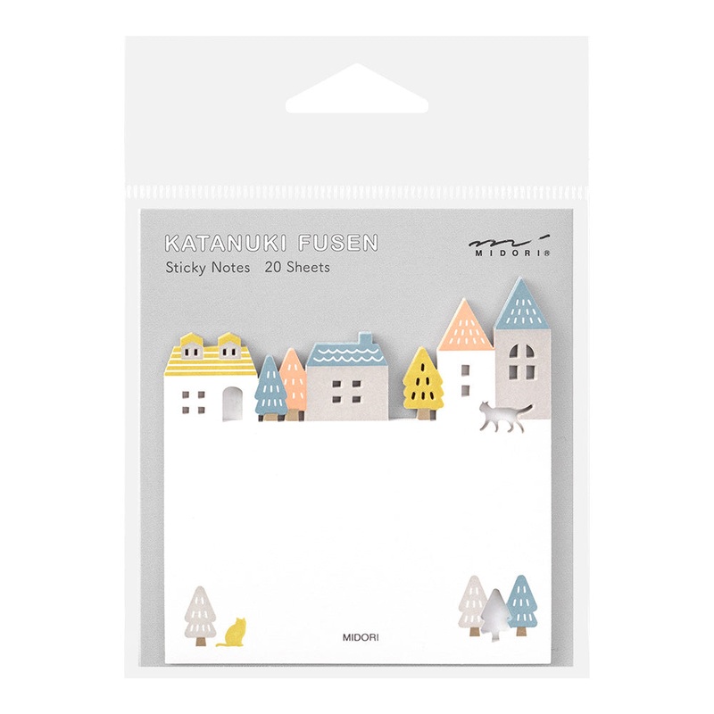 Midori Sticky Notes – Die-Cut Town