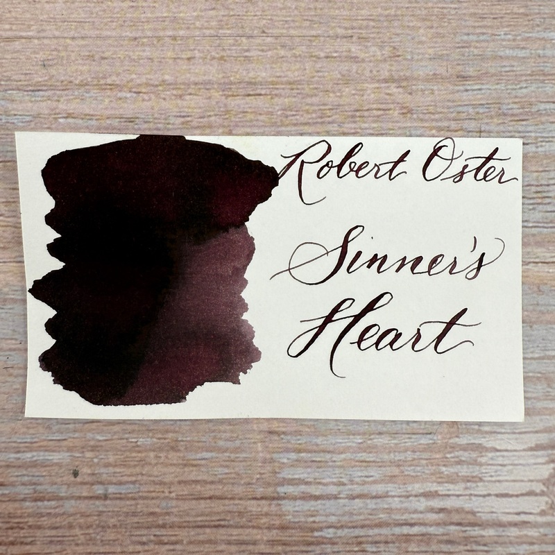 Robert Oster Sinner’s Heart – 50ml Bottled Ink