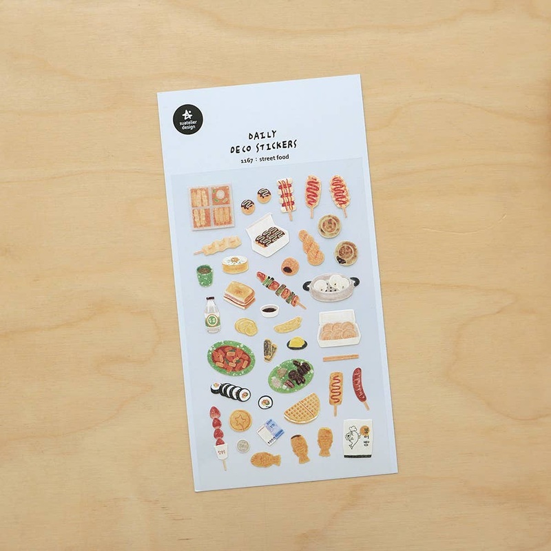Suatelier Design Stickers – Street food
