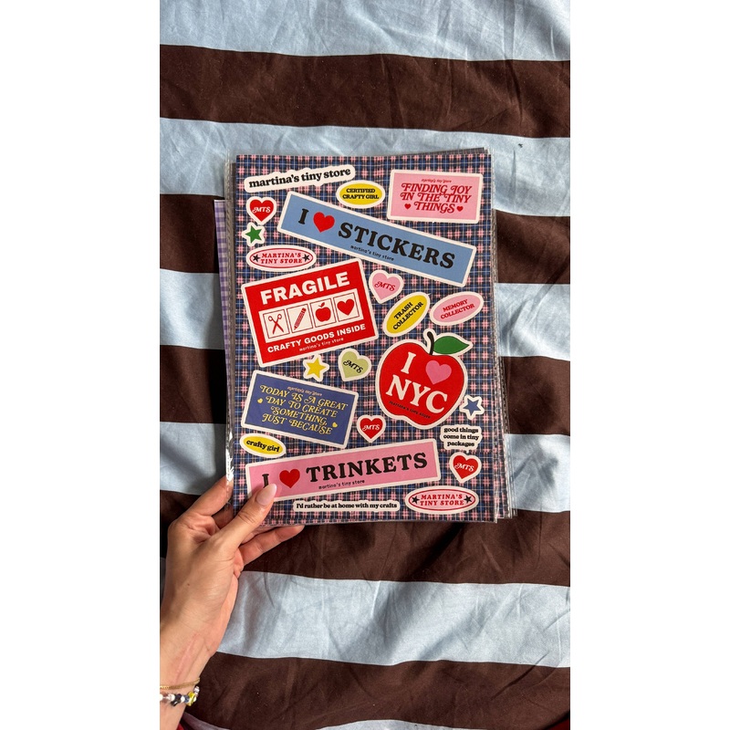 TINYSTORE Official Merch Stickers