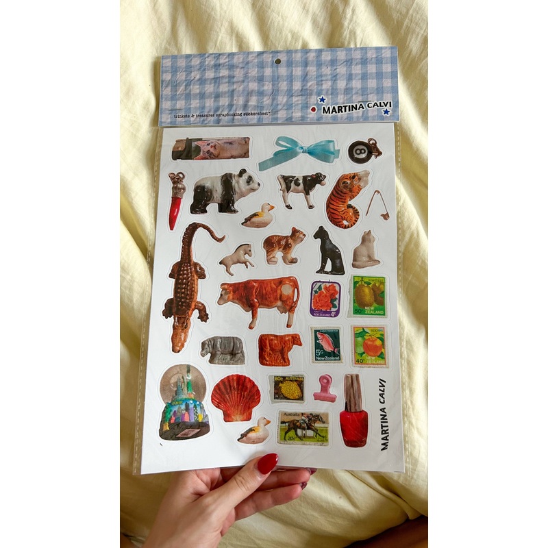 Trinkets Large Scrapbooking Stickersheet