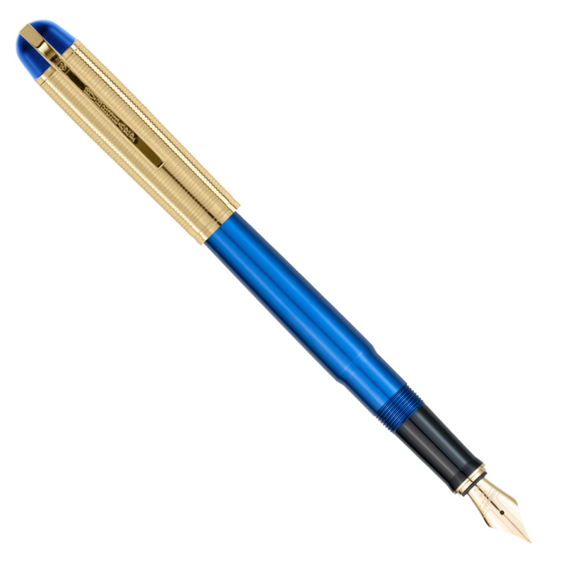 Wahl Eversharp Skyline Fountain Pen – Blue w/Gold Trim