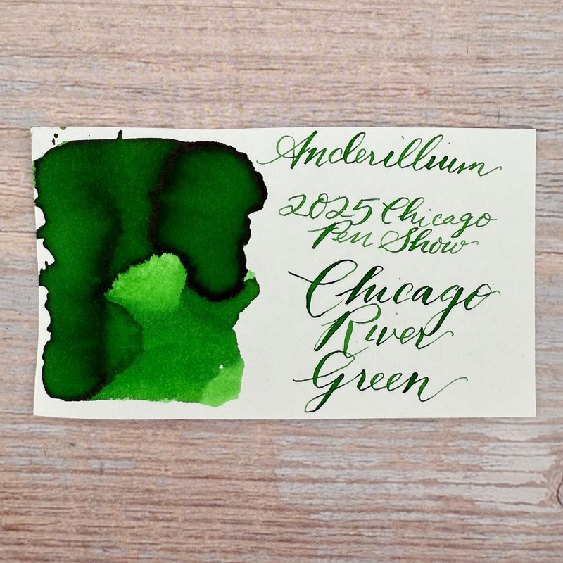 Anderillium Chicago River Green – 1.5 Oz Bottled Ink (Atlas Exclusive)