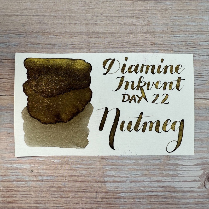 Diamine Inkvent Nutmeg – 50ml Bottled Ink