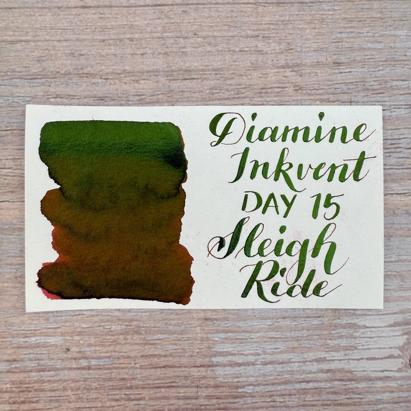 Diamine Inkvent Sleigh Ride – 50ml Bottled Ink
