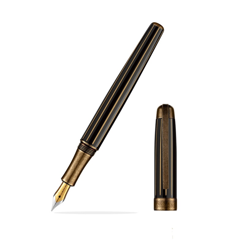 Laban Antique II Fountain Pen – Gold