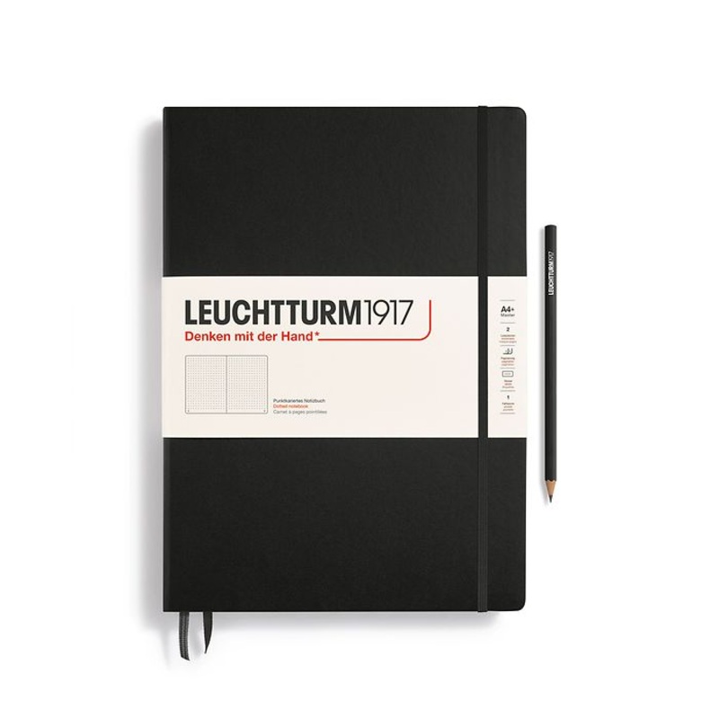 Leuchtturm A4+ Master Classic Hardcover Notebook – Dot Grid