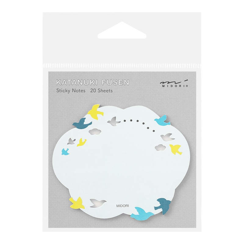 Midori Sticky Notes – Die-Cut Birds