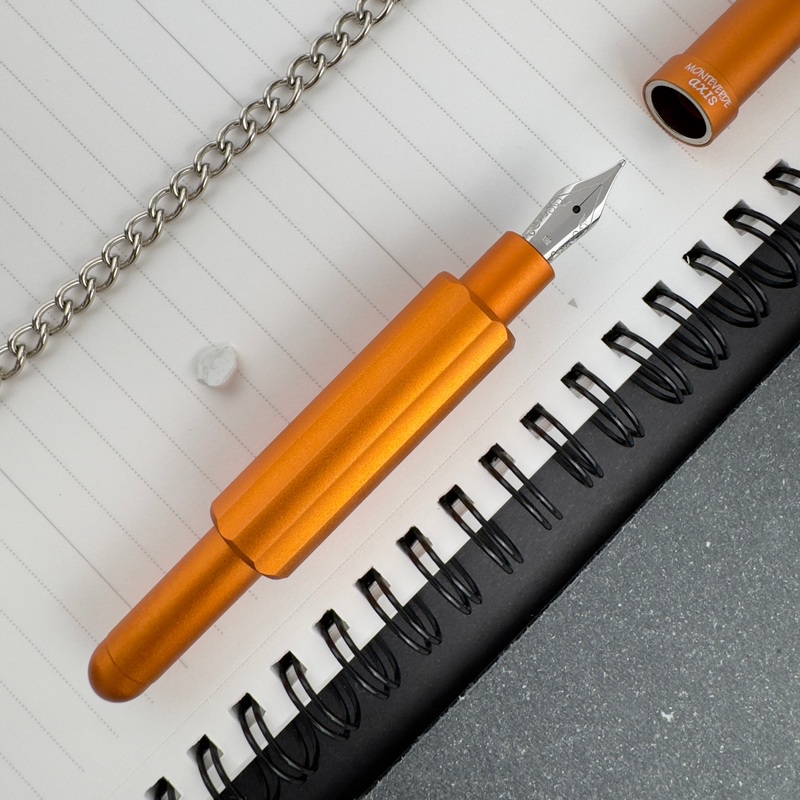 Monteverde Axis Fountain Pen – Matte Orange