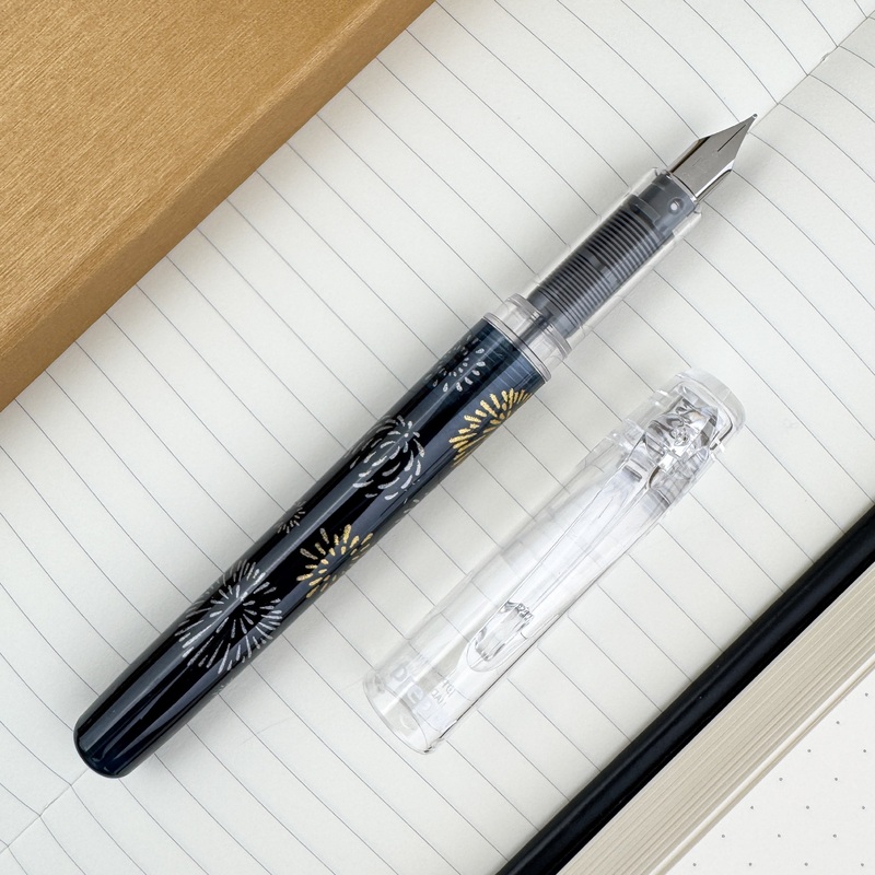 Platinum Preppy Wa Modern Maki-e Fountain Pen – Hanabi (Limited Edition)