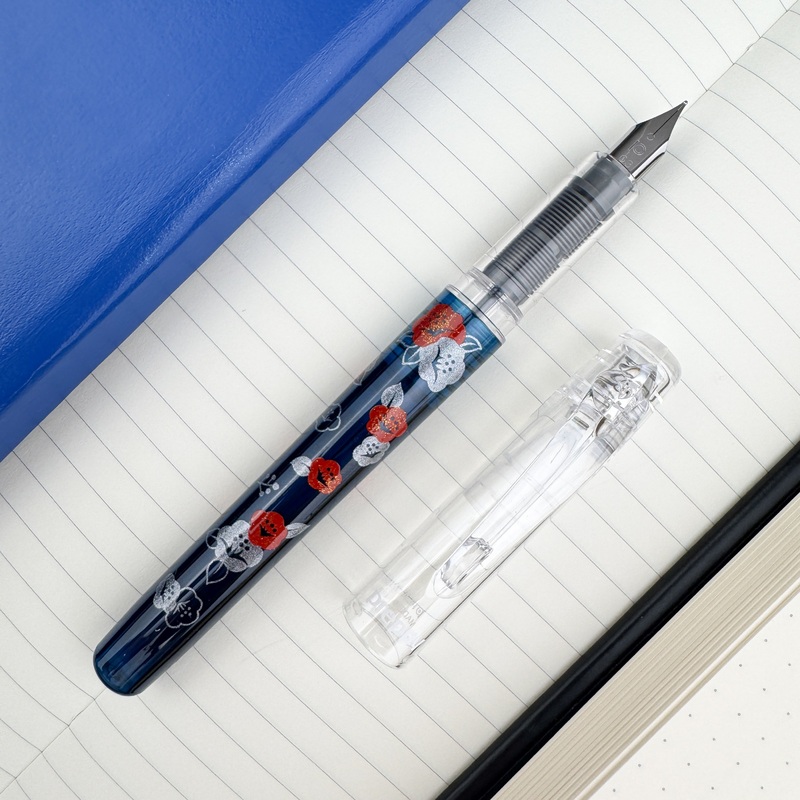 Platinum Preppy Wa Modern Maki-e Fountain Pen – Tsubaki (Limited Edition)