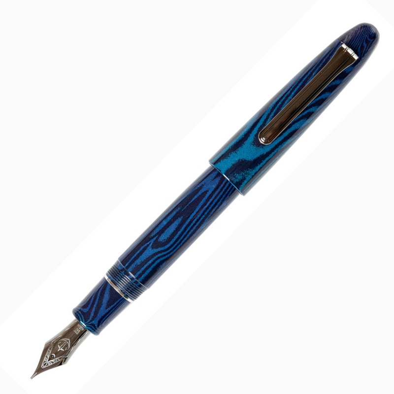 Sailor King of Pen Ebonite Fountain Pen – Blue Phoenix (Limited Edition)