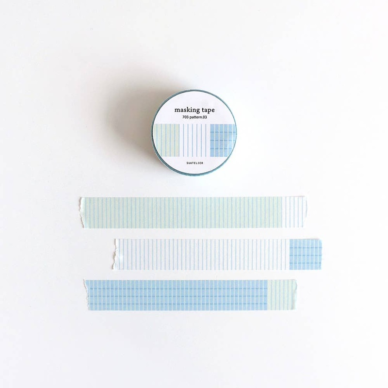 Suatelier Design Washi Tape – Pattern.03
