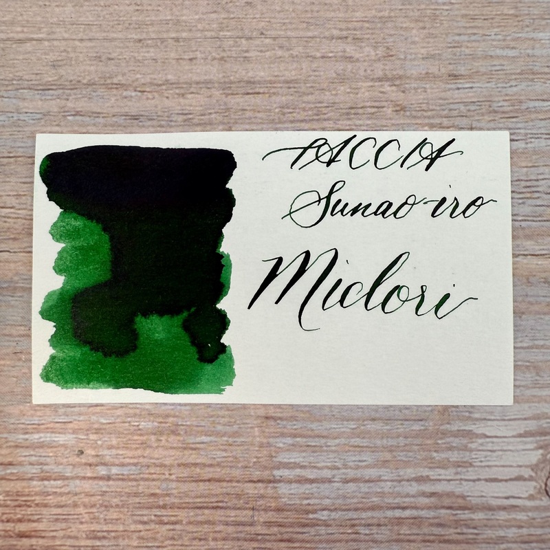 Taccia Sunao-Iro 40ml Bottled Ink – Midori