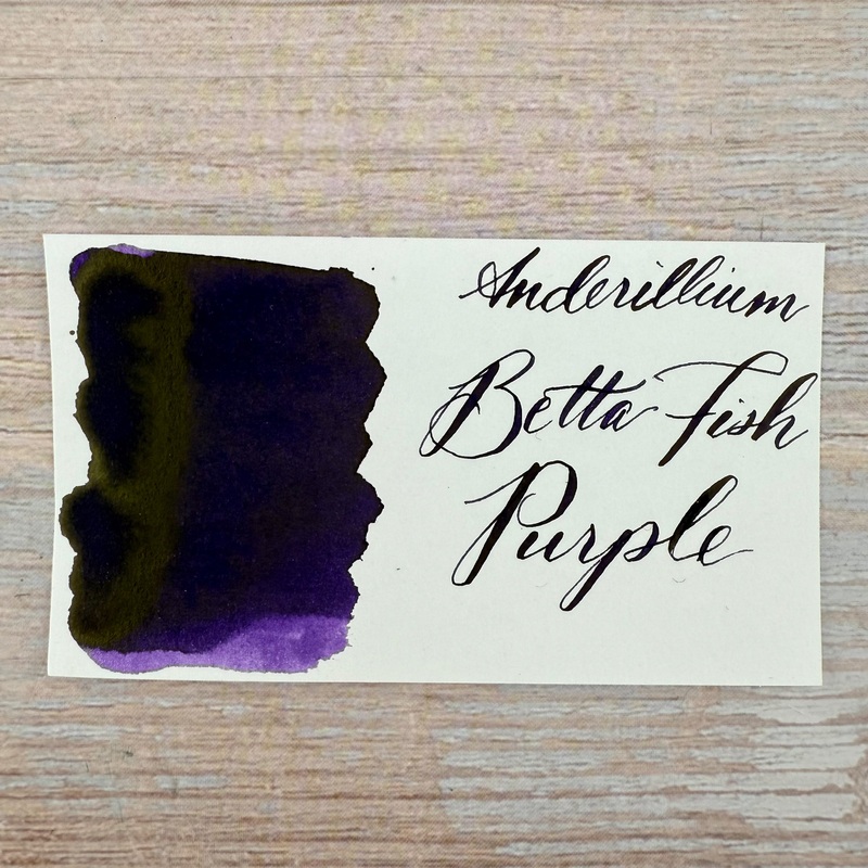 Anderillium Beta Fish Purple – 1.5 Oz Bottled Ink