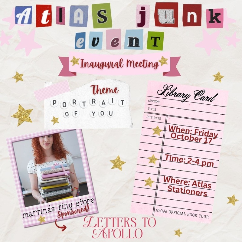 Atlas Junk Journal Event – Portrait of You
