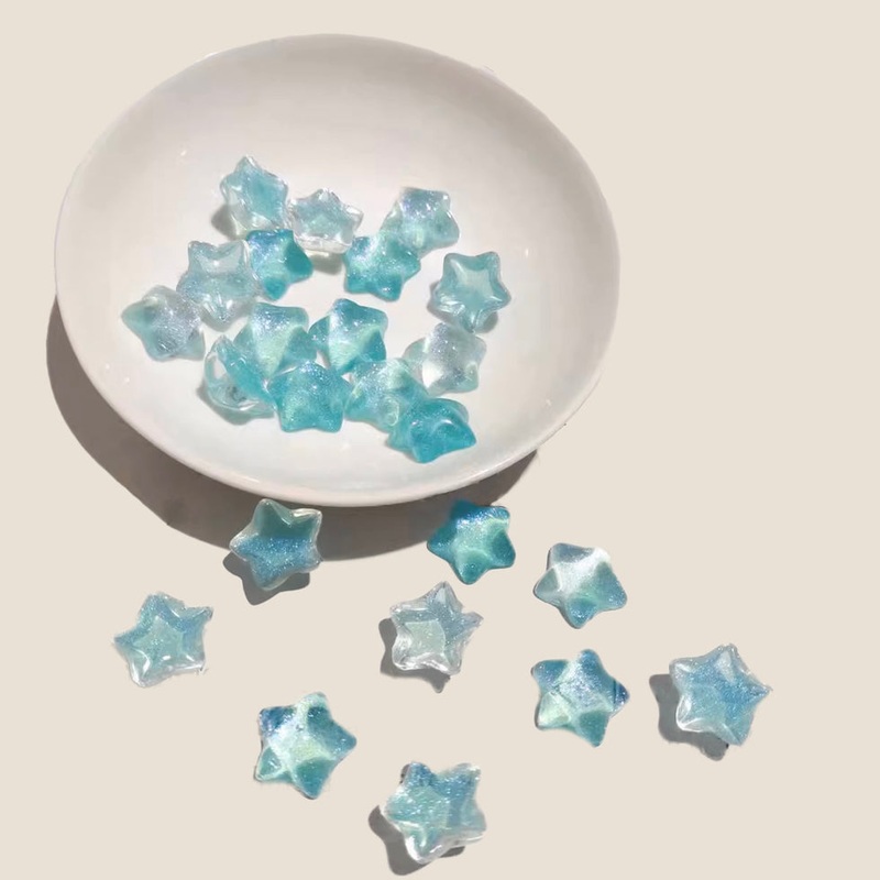 CoraCreaCrafts Blue Star Trinkets