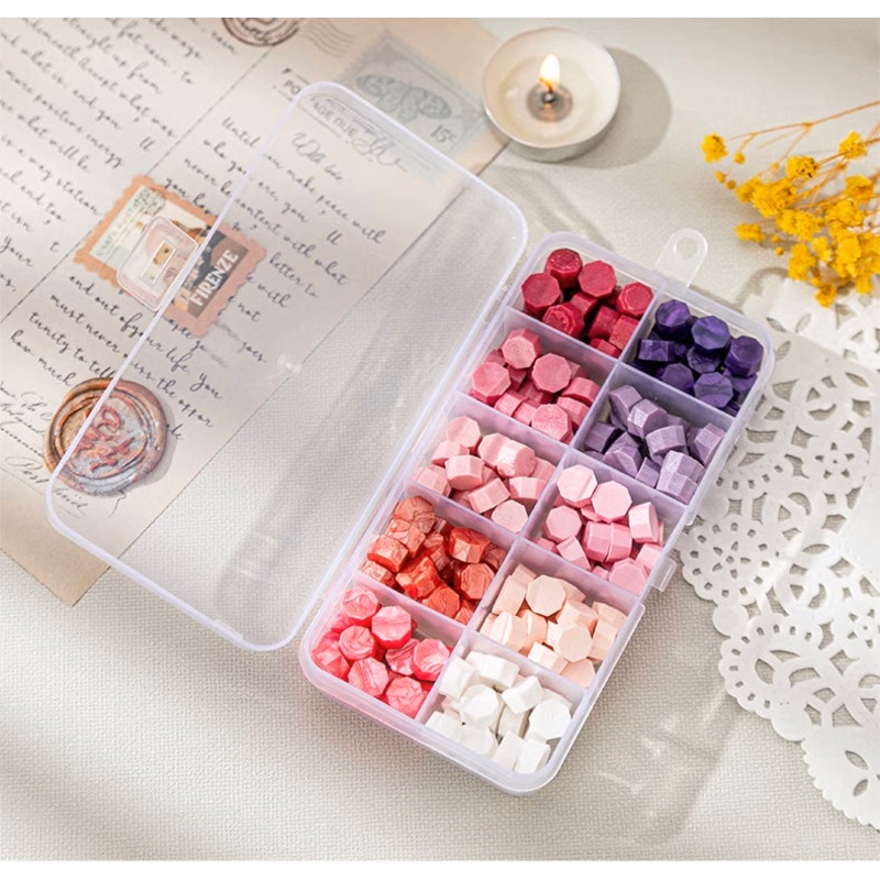 CoraCreaCrafts Wax Beads Pack – S