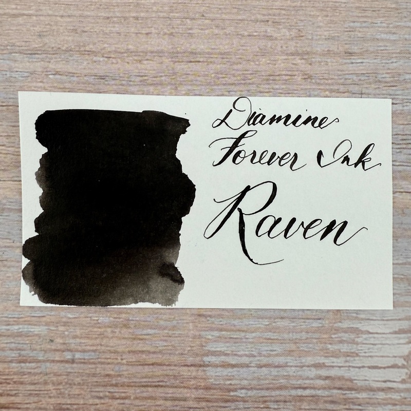 Diamine Forever Ink Raven – 50ml Bottled Ink