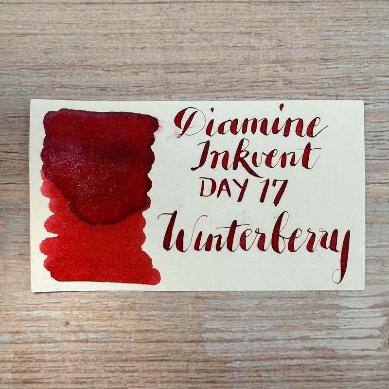Diamine Inkvent Winter Berry – 50ml Bottled Ink