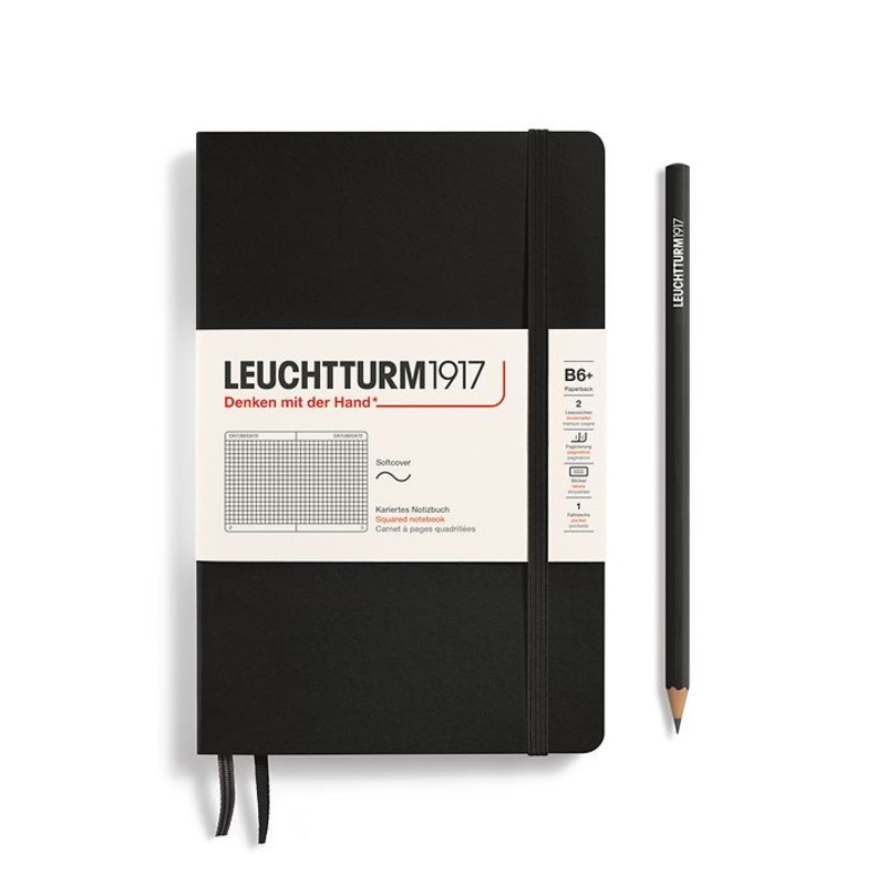 Leuchtturm B6+ Softcover Notebook – Squared