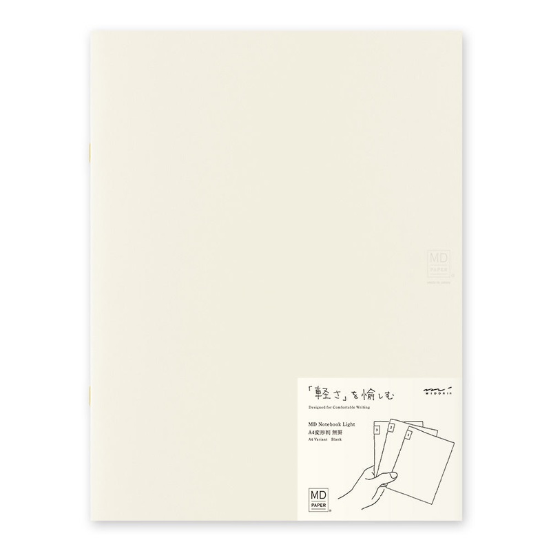 Midori MD Notebook Light – A4 – Blank (3 PCS)