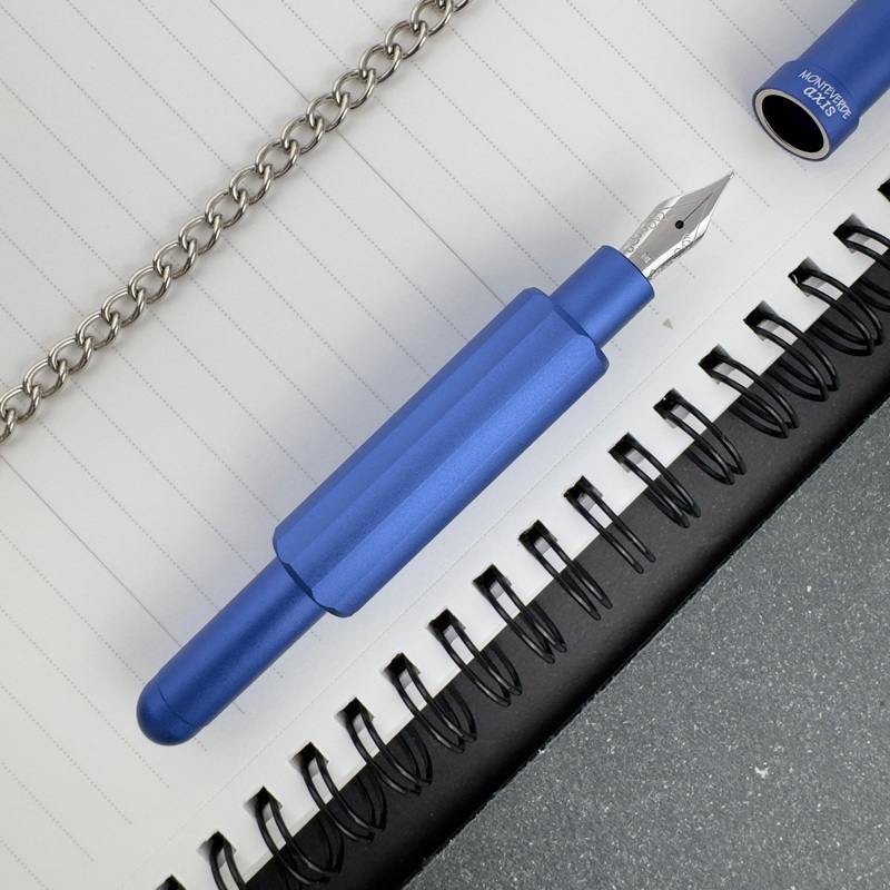 Monteverde Axis Fountain Pen – Matte Blue