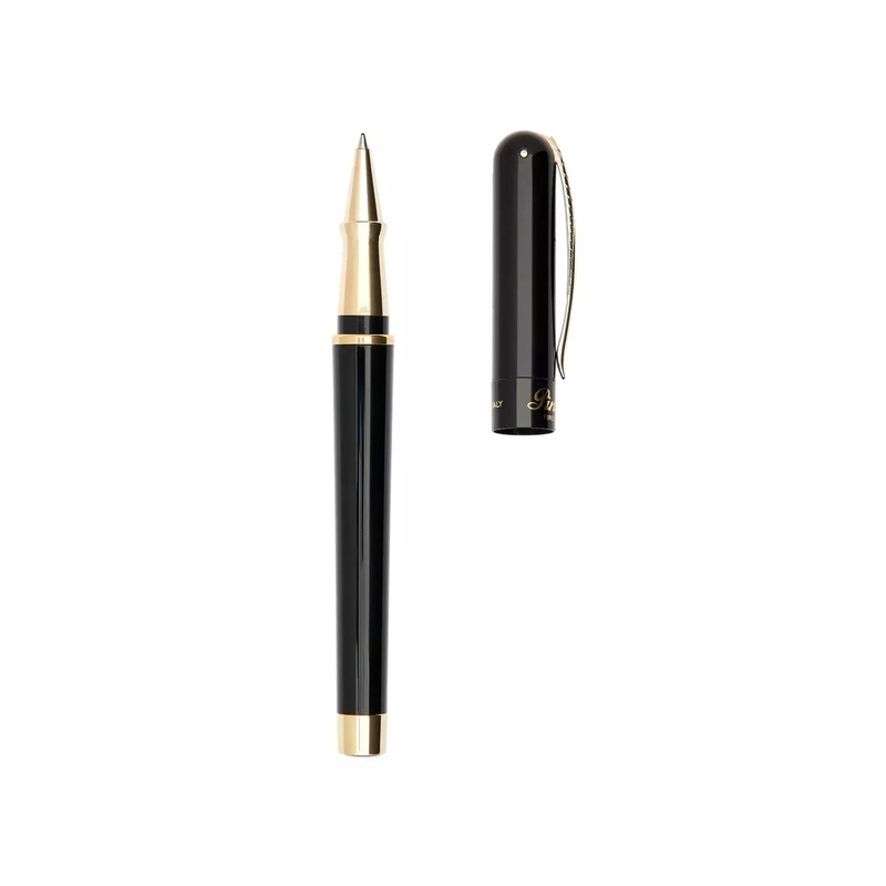 Pineider UR Avatar Anniversary Rollerball Pen – Black with Gold Trim (Special Edition)