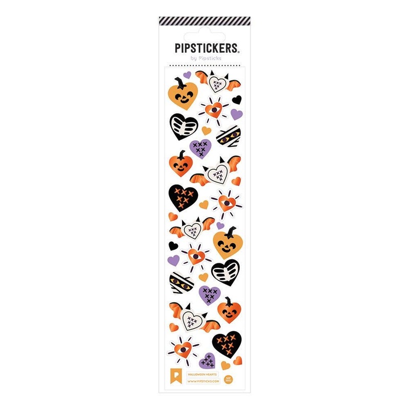 Pipsticks Halloween Hearts Stickers
