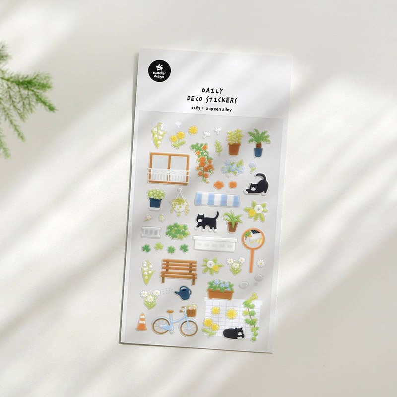 Suatelier Design Stickers – A green alley