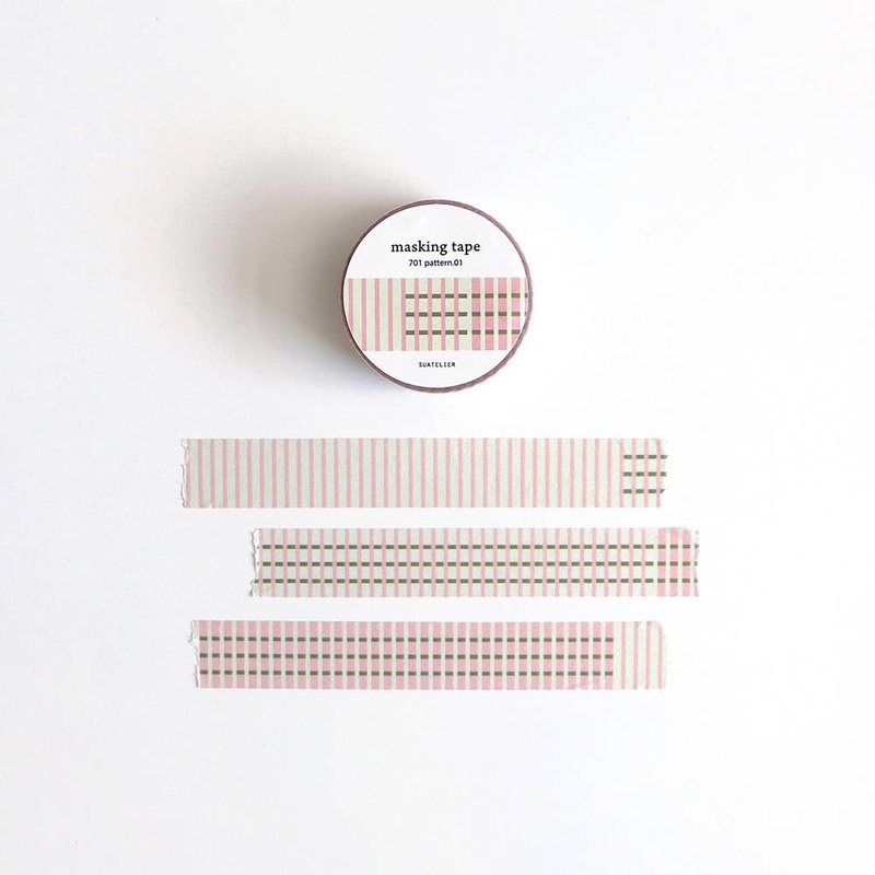 Suatelier Design Washi Tape – Pattern.01