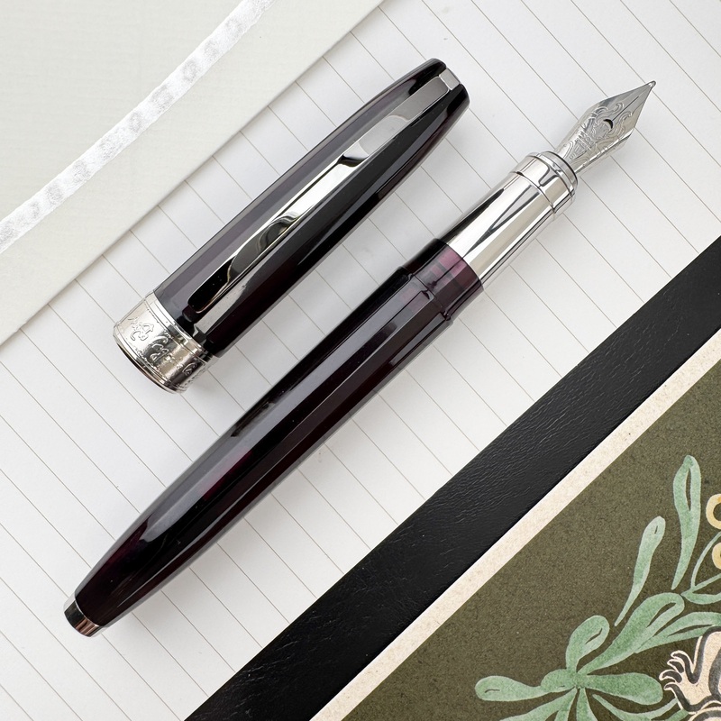 Visconti Michelangelo Fountain Pen – Black