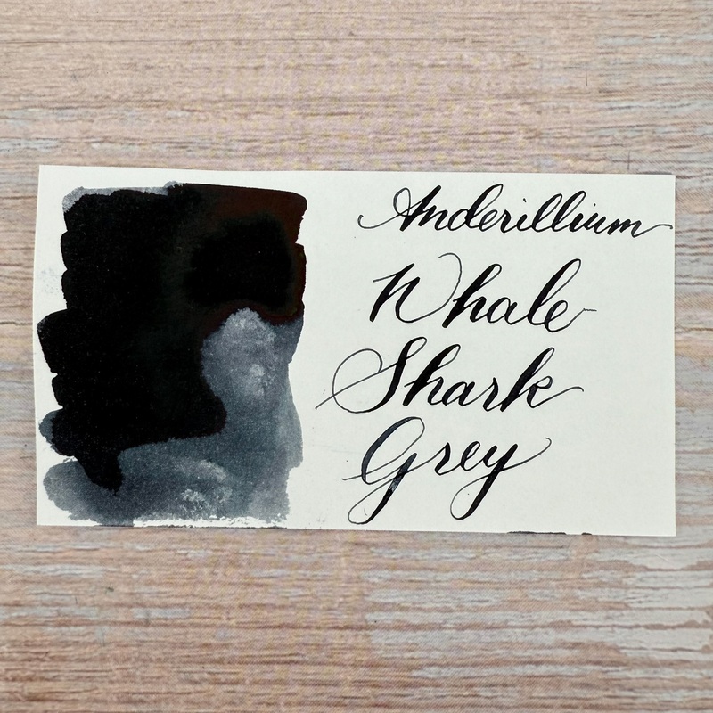 Anderillium Whale Shark Grey – 1.5 Oz Bottled Ink
