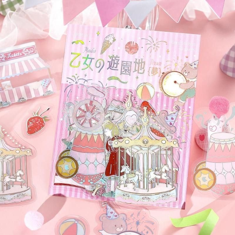 BGM Planner Sticker Flakes – Maiden’s Amusement Park – Dream