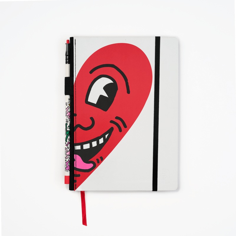 Blackwing Volume 292 – Keith Haring “Smiling Heart” Notebook
