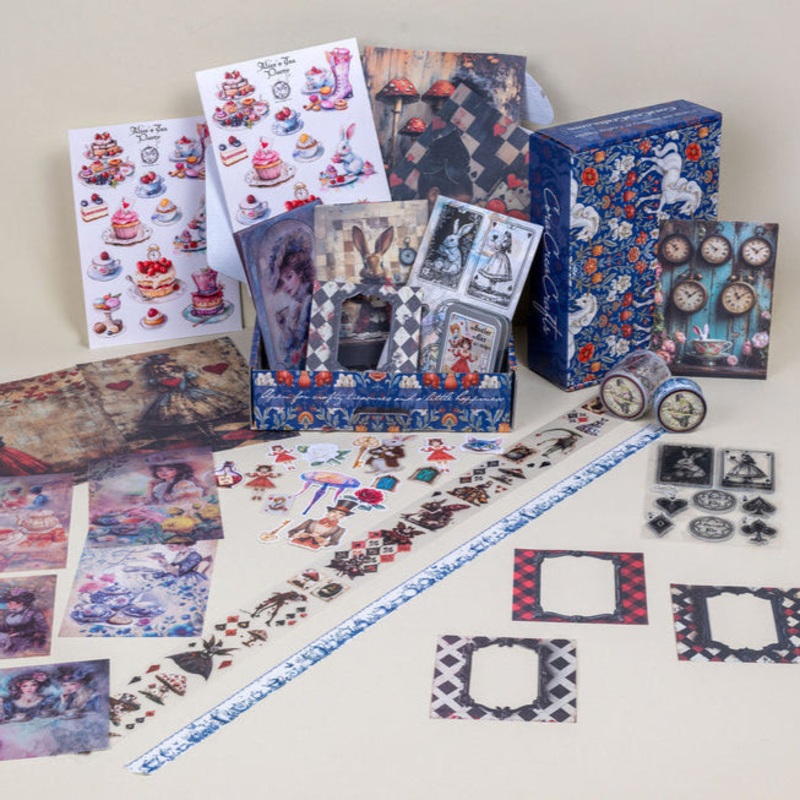 CoraCreaCrafts Tea Party/Alice Box
