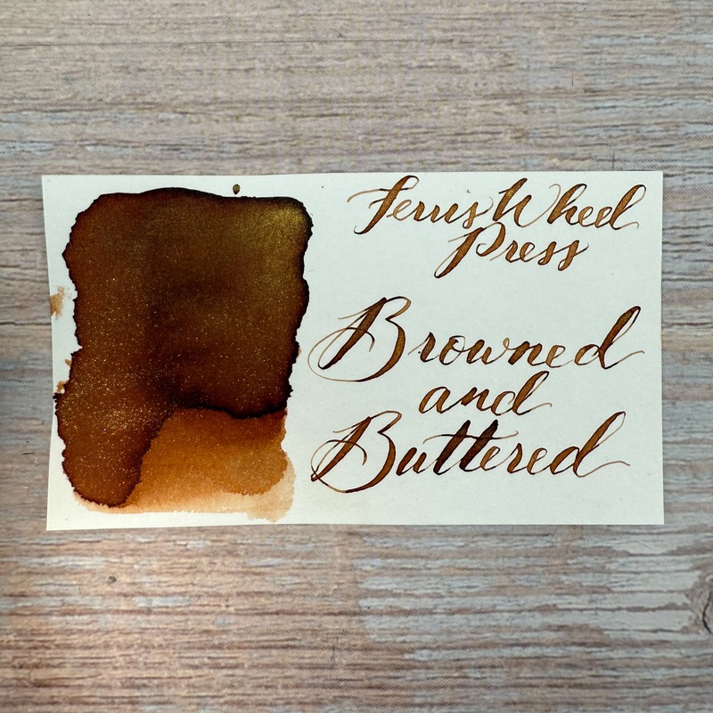 Ferris Wheel Press – Browned and Buttered – 38ml Bottled Ink