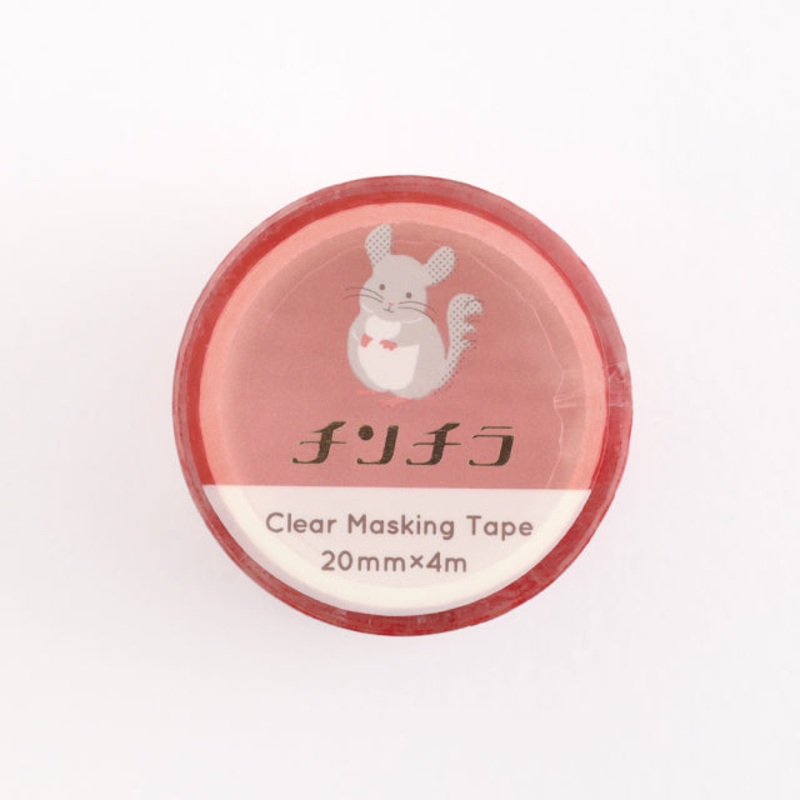 Green Flash Animal Department Store Gold Foil Clear Masking Tape – Chinchilla