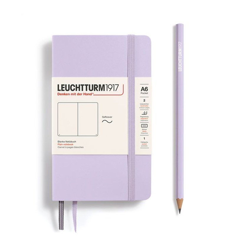 Leuchtturm A6 Softcover Notebook – Plain