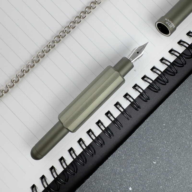 Monteverde Axis Fountain Pen – Matte Olive