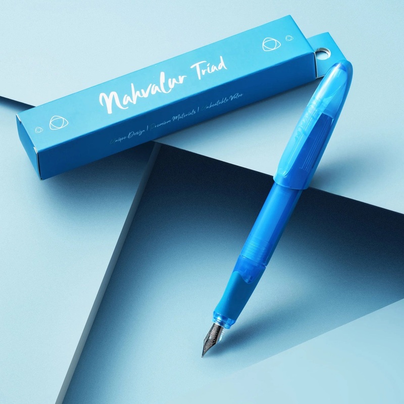 Nahvalur Triad Fountain Pen – Blue