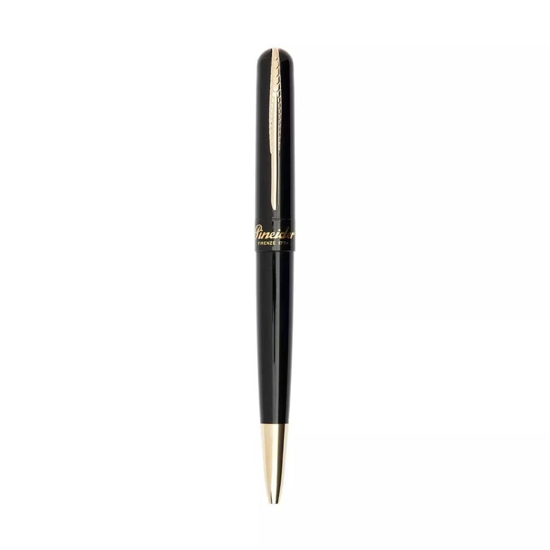 Pineider UR Avatar Anniversary Ballpoint Pen – Black with Gold Trim (Special Edition)