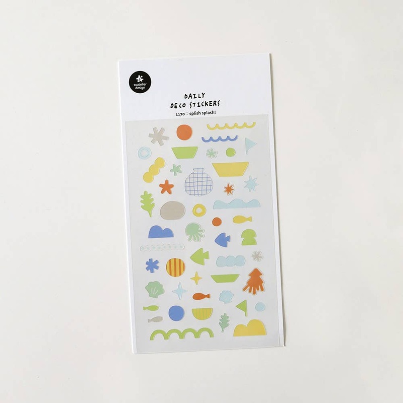 Suatelier Design Stickers – Splish splash!
