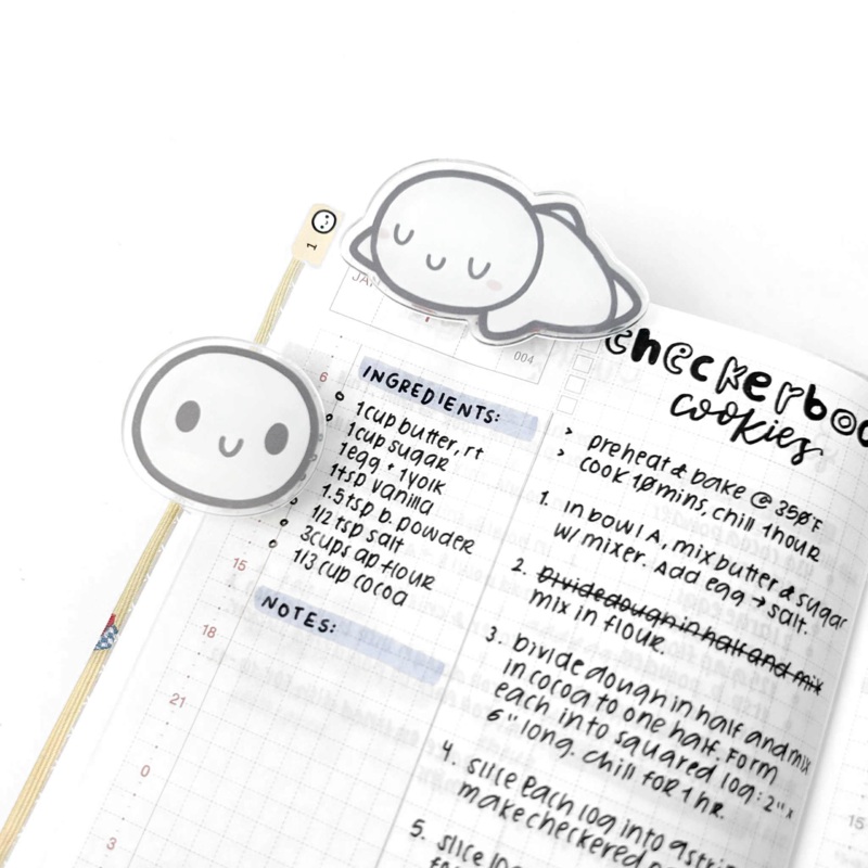 TheCoffeeMonsterzCO Classic Emotis – Acrylic Clip Set