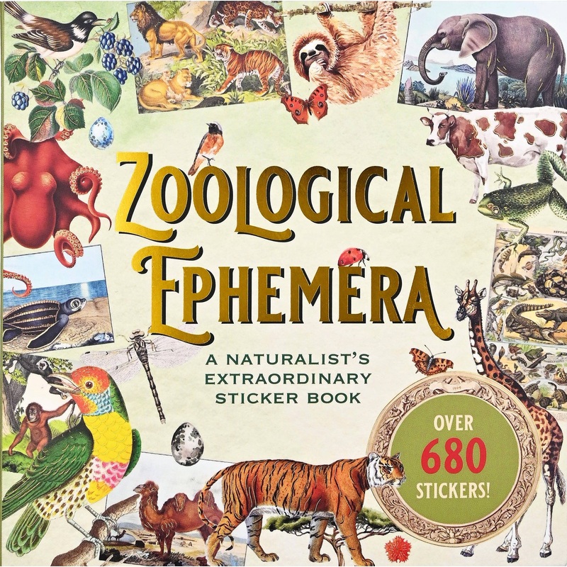 Zoological Ephemera Sticker Books
